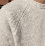 Clock raglan knit