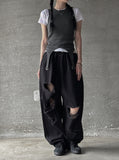 Pigment D-ring sleeveless