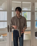 Sailor Silky Pocket Overshirt