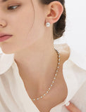 H Edition (C) Orbit Line Ball Necklace
