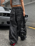 Rio camo damage back pocket balloon pants