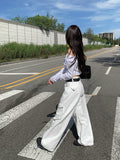 Hard Square Leather Belt Shoulder Bag