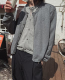 Doubling Layered Knit Cardigan