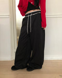 Pinky Lace Nylon Pants