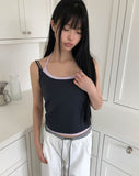 Mecha Halter Layered Sleeveless