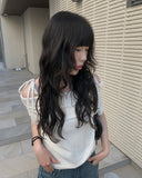 Pauline Off Shoulder Ribbon Short Sleeve Tee