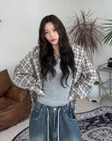 Luther Airy Hood Check Shirt