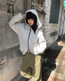 [Pin tuck/Peach fuzz] MT cut pocket cotton wide long pants