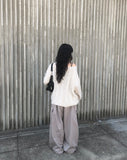 [Plan] Soft Off Loose Fit Angora Knit
