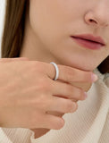 Essence Silver (W) Luxe Full Pave Ring