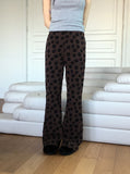 Loner Vintage Floral Bootcut Knit Pants