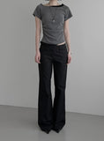 Terre Cotton Bootcut Pants