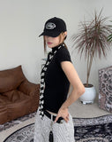 Seo Tencel Turtleneck Short Sleeve T-shirt