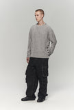 ADDED POCKET DENIM PANTS