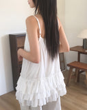Sakan Frill Tiered Bustier Sleeveless