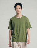 Boy Crop U-Neck Short Sleeve T-Shirt