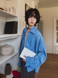Crystal Overfit Crop Shirt