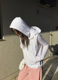 SLIM WRAP HOOD TOP