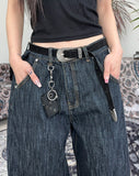 Denny Balloon Raw Denim Pants