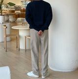 Latz Two-Tuck Banding Wide Slacks