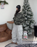 DS Raccoon Camo Hooded Padding