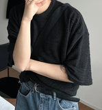 Slab Detail Short Sleeve T-shirt