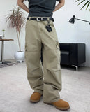 Liev Washed Zipper Cargo Pants