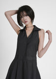 Cooper Stripe Collar One Piece