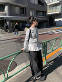Mant Raw Denim Wide Pants