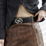 Zelina Star Leather Belt