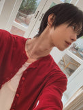 Flat Damage Knit Cardigan