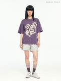 93 Spray Pigment Crop Fit T-shirt