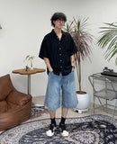 Suprin Air Washed Half Shirt