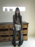 Shuhin Layered Lace Knit