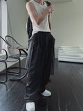 Mir layered long shirt slacks