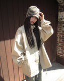 Seden High-Neck String Field Jacket