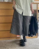 [unisex] Yuldi Banding Cargo Bermuda Pants