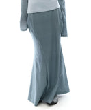 Side Panel Mermaid Maxi Skirt