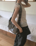 Kuya puff sleeve short sleeve blouse