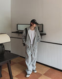 Jet Carpender One-Tuck Wide Sweatpants