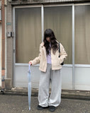 Hump Brushed Wide Jogger Pants