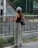 Stitch Balloon Track Nylon Pants