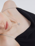 Essence Silver (W) Moissanite Endless Necklace