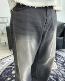 Miobeu Washing Wide Denim Pants