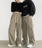 Corduroy Two-Way Couple Banding Training Pants