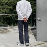 Non-fade raw denim pants