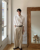 Louis Pintuck Wide Slacks