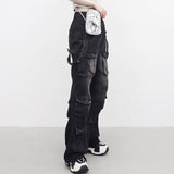 Ibian pocket strap pants