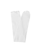 Ribbed Ruffle Line High Knee Socks