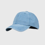 Basic denim ball cap